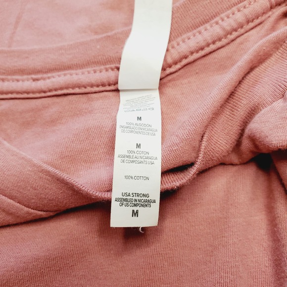 ✨️3/$20✨️Save Lands "Pot Head" Gardening Pun Mauve Graphic Tee Med Summer 420 - Picture 7 of 8